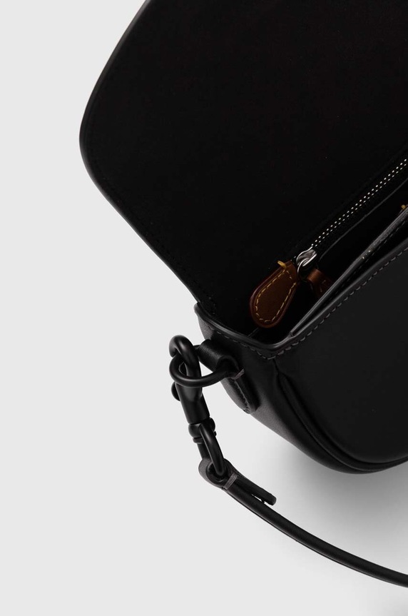 Δερμάτινη τσάντα Coach Emmy 23 CR667 μαύρο