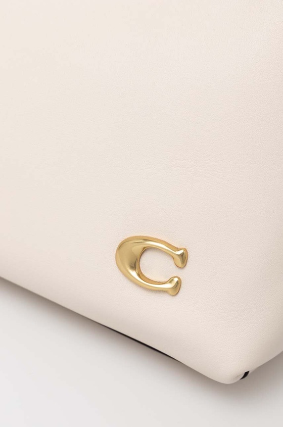 Doplňky Kožená kabelka Coach Juliet Shoulder Bag CR981 béžová