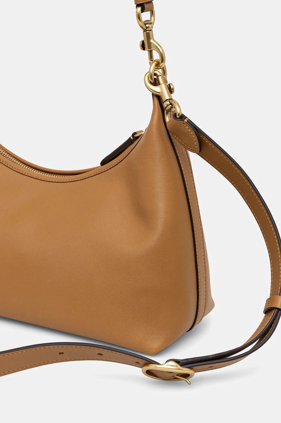 Αξεσουάρ Δερμάτινη τσάντα Coach Juliet Shoulder Bag CR981 καφέ