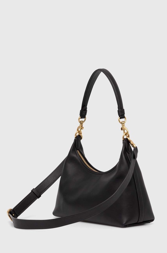 Αξεσουάρ Δερμάτινη τσάντα Coach Juliet Shoulder Bag CR981 μαύρο