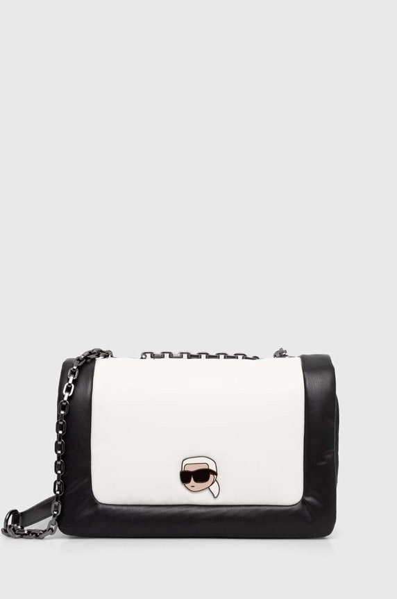 Karl Lagerfeld torebka nie mieści A4 biały 245W3054