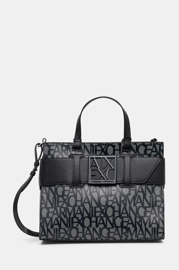 Torba Armani Exchange Planet friendly crna 942689.3F742.NOS
