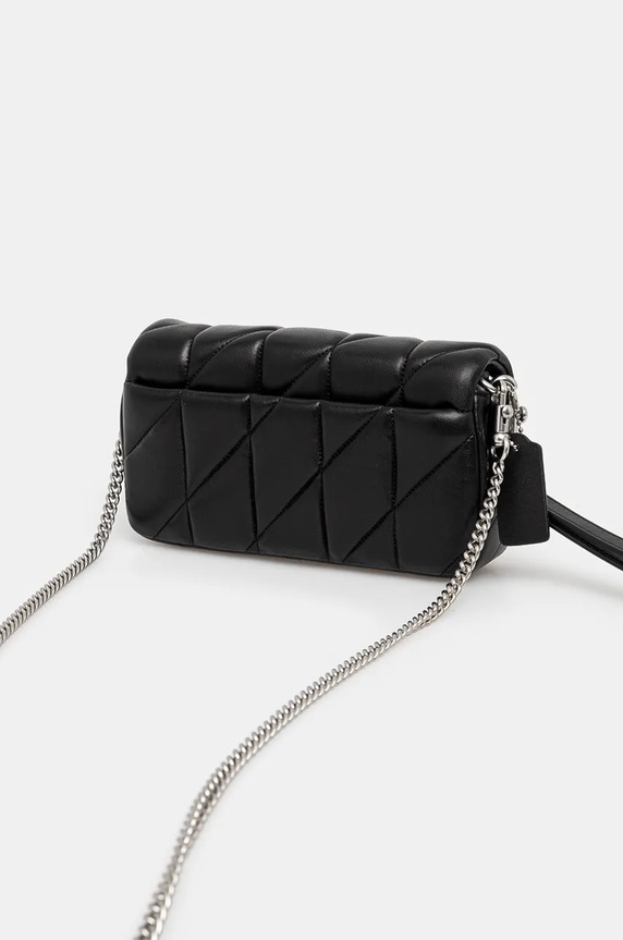 Αξεσουάρ Δερμάτινη τσάντα Coach Tabby CP018 μαύρο