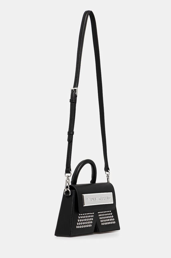 Karl Lagerfeld torebka skórzana 246W3092 czarny AA00