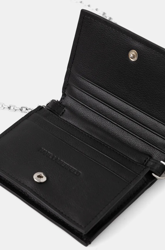 Accesorii Karl Lagerfeld portofel 246W3201 negru