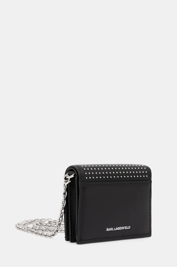 Karl Lagerfeld portofel negru 246W3201