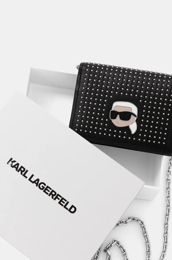 Karl Lagerfeld portofel 246W3201 negru