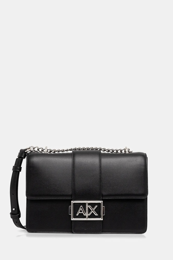 Armani Exchange torebka aplikacja czarny XW000070.AF12039.NOS
