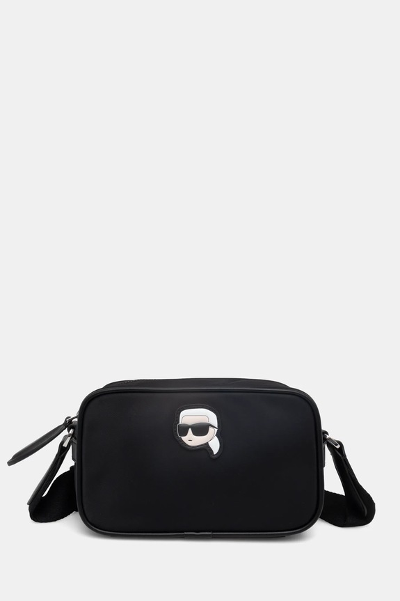 Karl Lagerfeld torebka IKON tekstylny czarny A1W30127