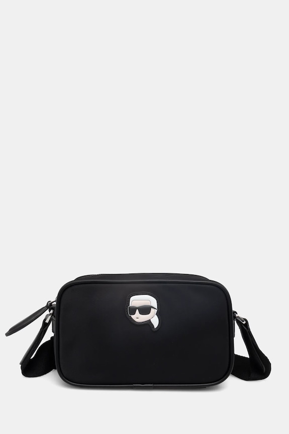 Karl Lagerfeld torebka IKON tekstylny czarny A1W30127