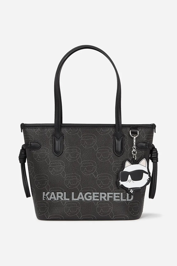 Karl Lagerfeld poseta IKON nu incape in A4 negru A1W30134
