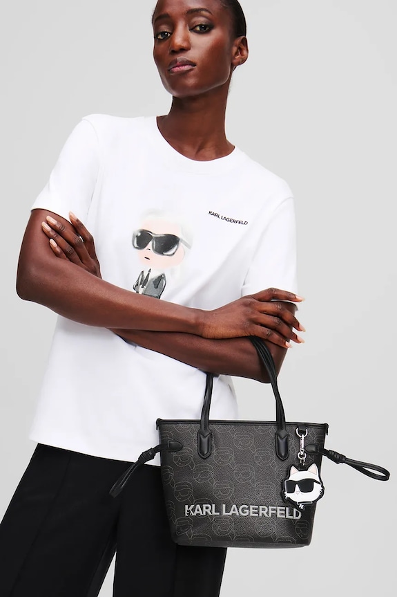 Karl Lagerfeld poseta IKON A1W30134 negru