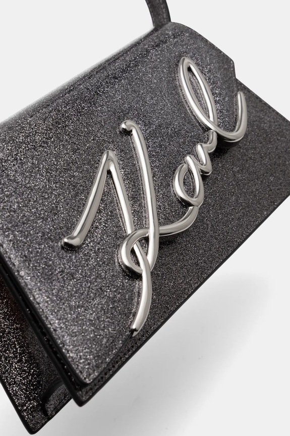 Karl Lagerfeld torebka K/SIGNATURE srebrny A1W30150