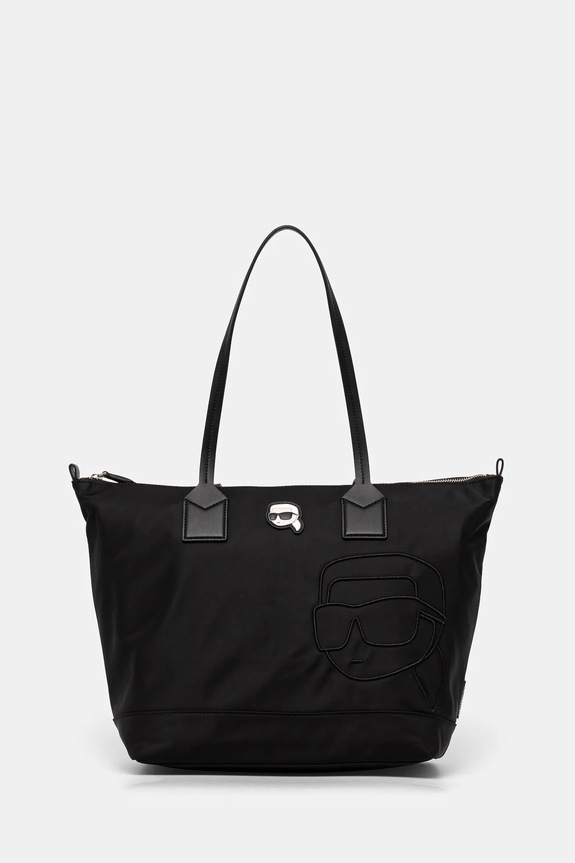 Karl Lagerfeld torebka IKON tekstylny czarny A1W30387