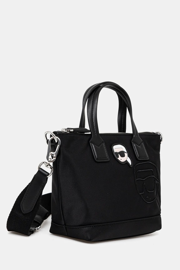 Kabelka Karl Lagerfeld IKON A1W30388 čierna AA00