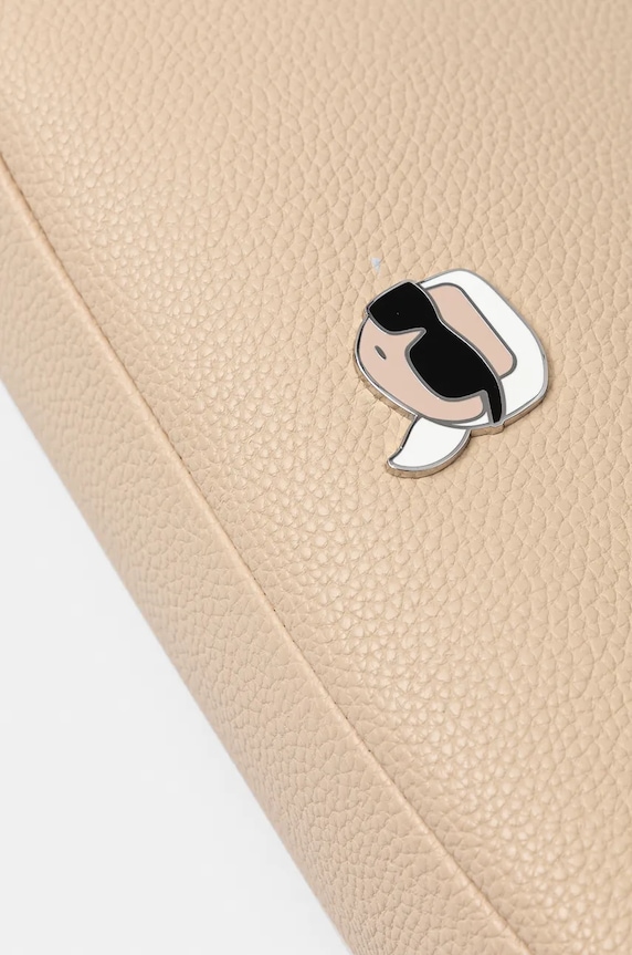 Τσάντα Karl Lagerfeld IKON μπεζ A1W30493