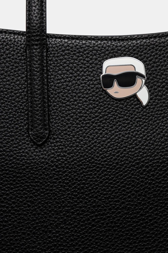 Akcesoria Karl Lagerfeld torebka IKON A1W30496 czarny