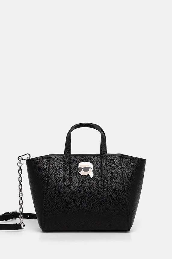 Kabelka Karl Lagerfeld IKON nevejde se A4 černá A1W30499