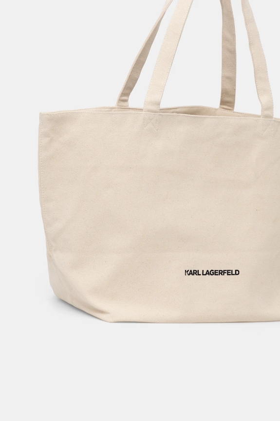 Dodaci Pamučna torba Karl Lagerfeld IKON A1W50022 bež