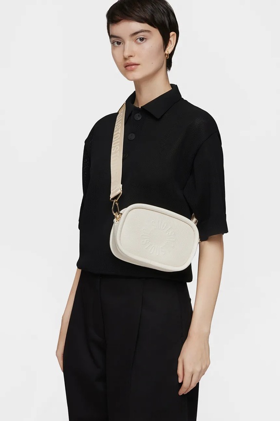 Kožna torba Tous MIRANDA bež 2002035801