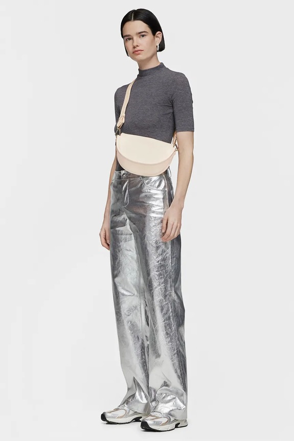 Kožna torba Tous MIRANDA 2002020301 bež