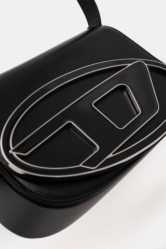 Αξεσουάρ Δερμάτινη τσάντα Diesel 1DR 1DR M shoulder bag X09568.PR818 μαύρο