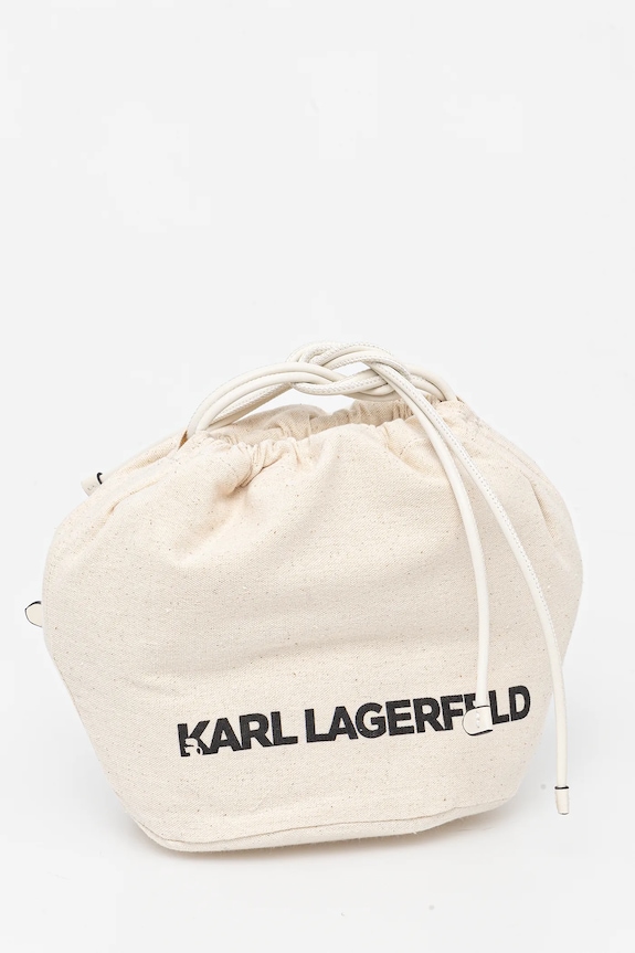 Kožna torba Karl Lagerfeld IKON A1W30492