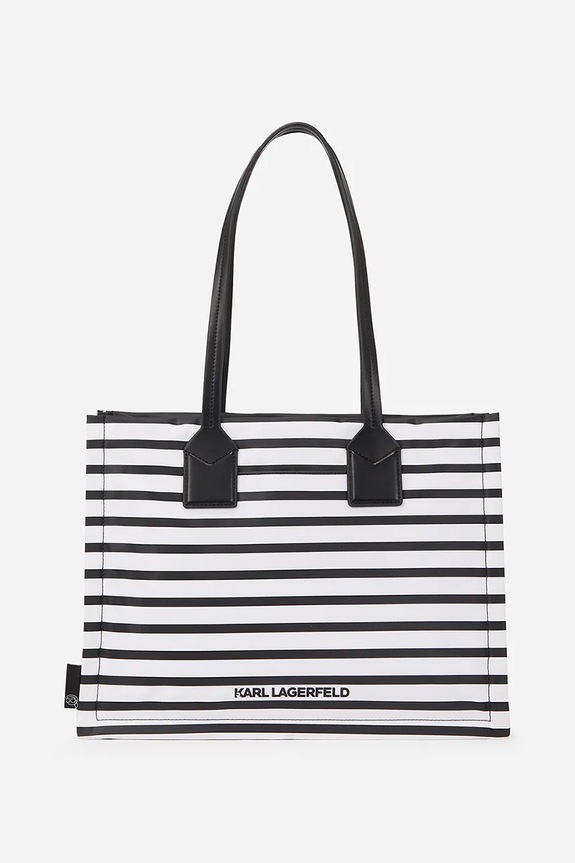 Torba Karl Lagerfeld IKON A2W30176 crna SS25