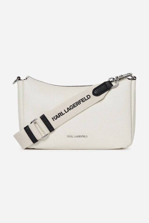 Torba Karl Lagerfeld IKON A2W30106 bijela SS25