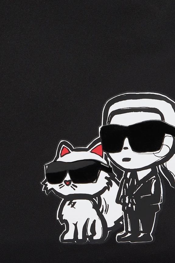 Karl Lagerfeld geantă IKON negru A2W32019