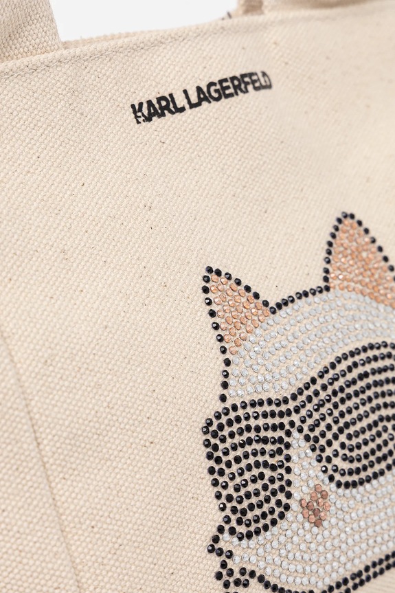 Karl Lagerfeld torebka IKON beżowy A2W50044