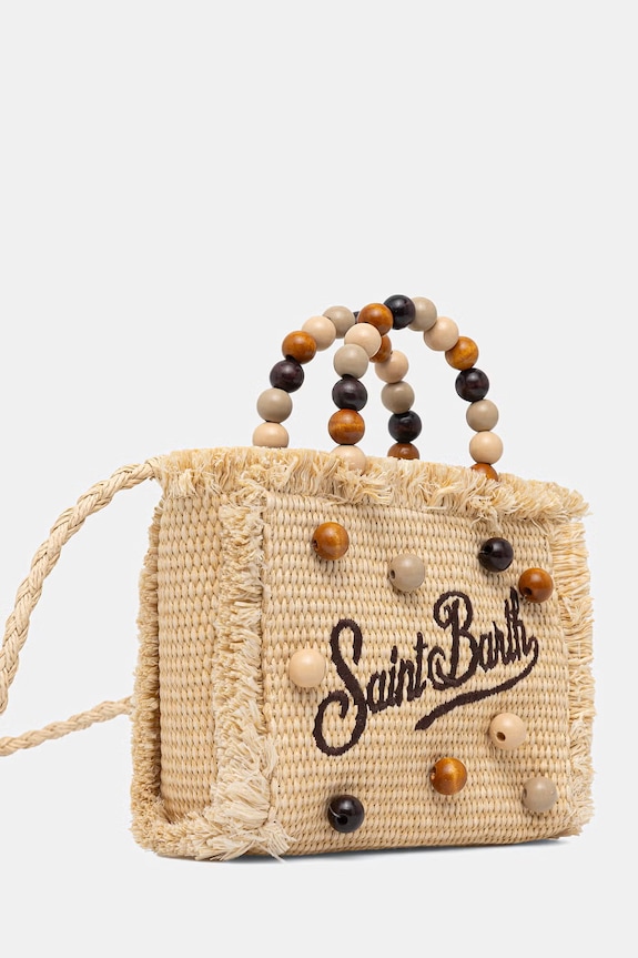 MC2 Saint Barth geantă crossbody pentru femei VAMI009 bej AA00