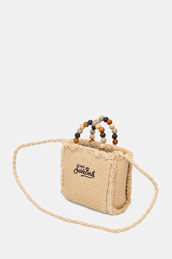 Accesorii MC2 Saint Barth geantă crossbody pentru femei VAMI009 bej