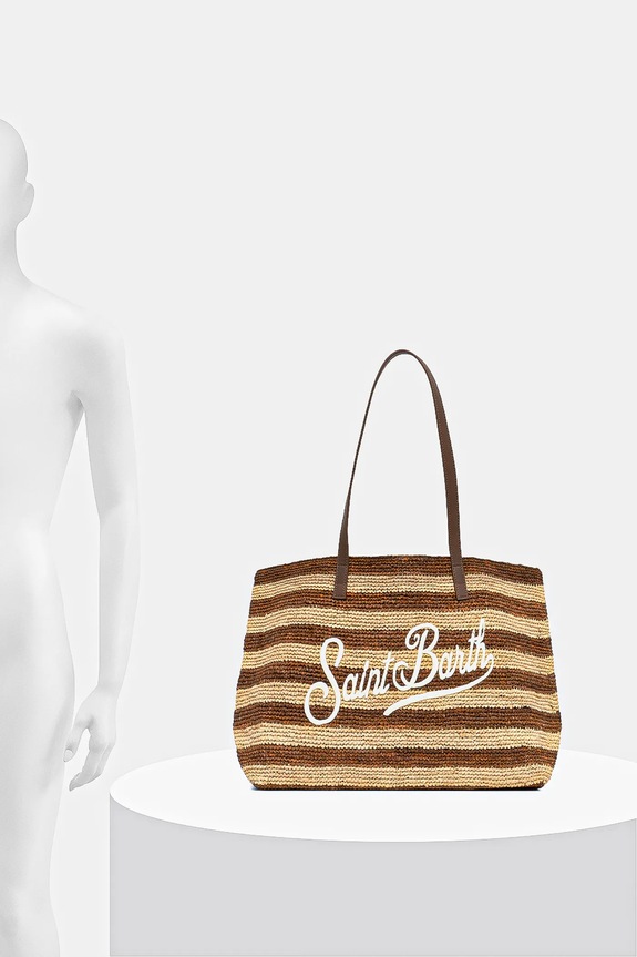 MC2 Saint Barth borsa tote da donna intrecciata RAFC001