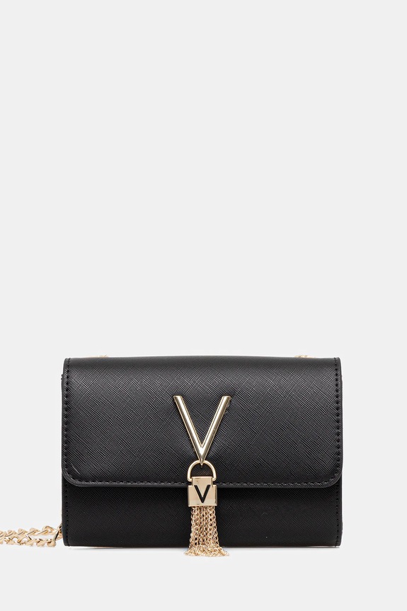 Kabelka Valentino Bags hladký černá VBS1IJ03