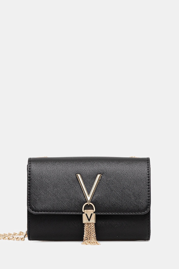 Kabelka Valentino Bags hladký černá VBS1IJ03
