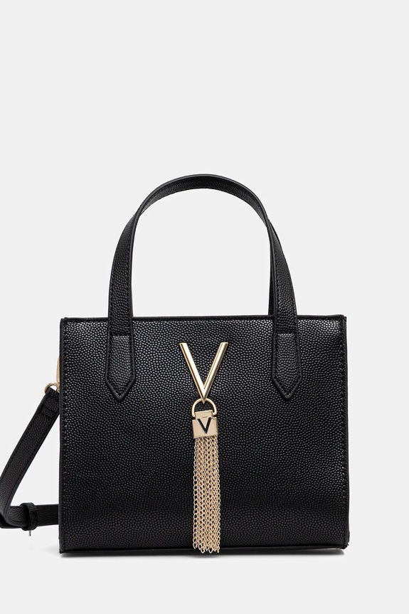 Сумочка Valentino Bags синтетический чёрный VBS1R415G