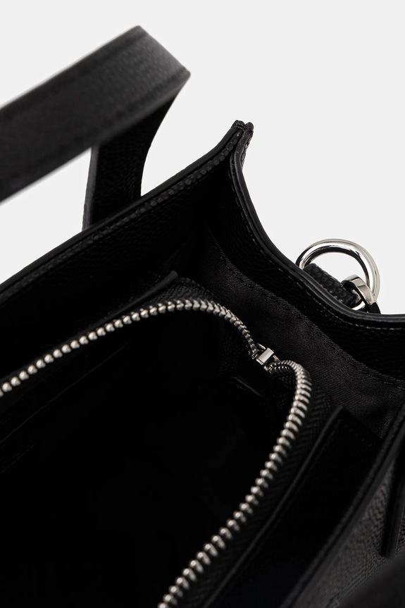 Τσάντα Valentino Bags VBS1R415G μαύρο