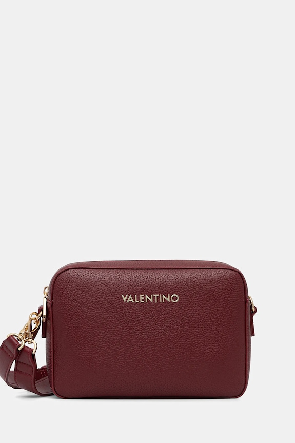 Valentino Bags torebka nie mieści A4 bordowy VBS5A809