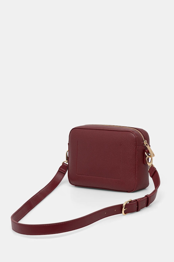 Akcesoria Valentino Bags torebka VBS5A809 bordowy