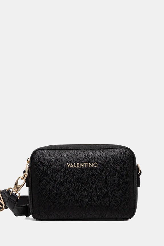 Valentino Bags torebka nie mieści A4 czarny VBS5A809