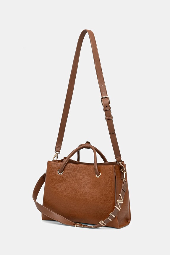 Akcesoria Valentino Bags torebka VBS5A802 brązowy