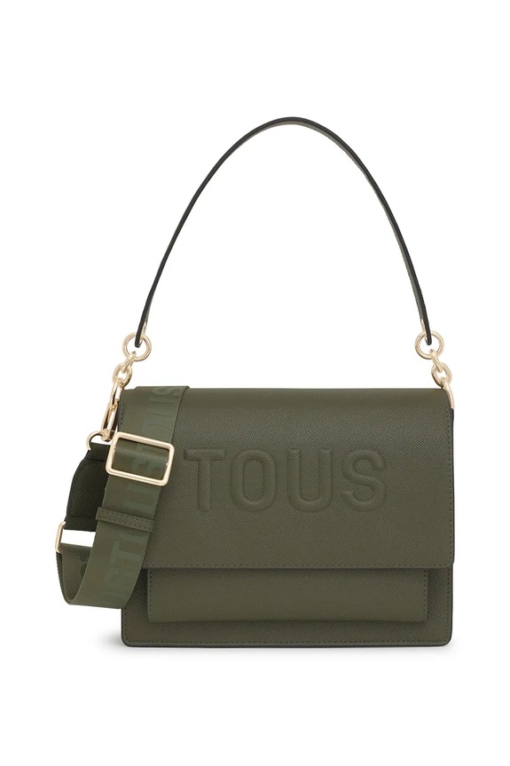 Tous kézitáska szintetikus bőr zöld 2002104939
