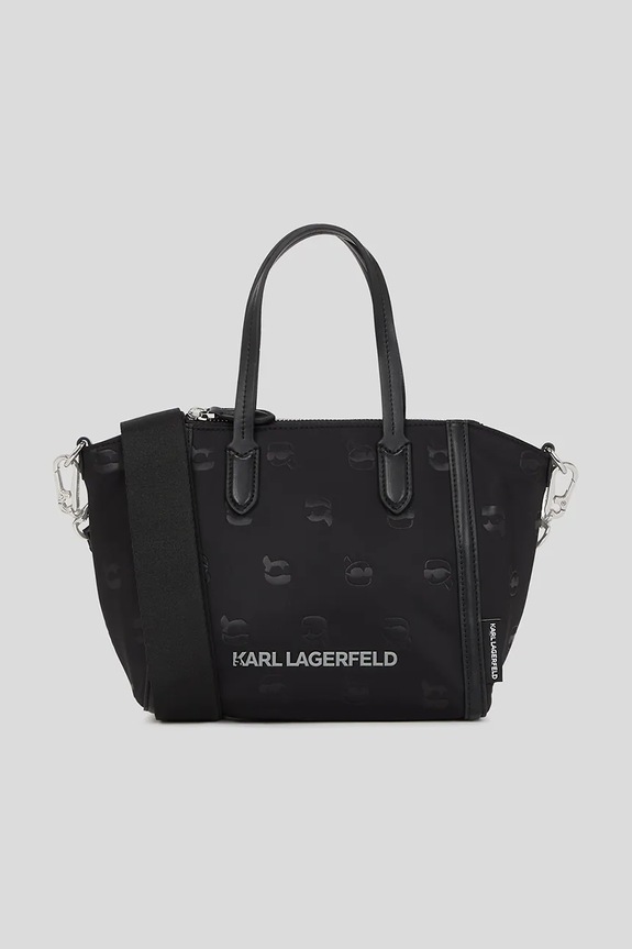Torbica Karl Lagerfeld Tekstil črna A3W30119