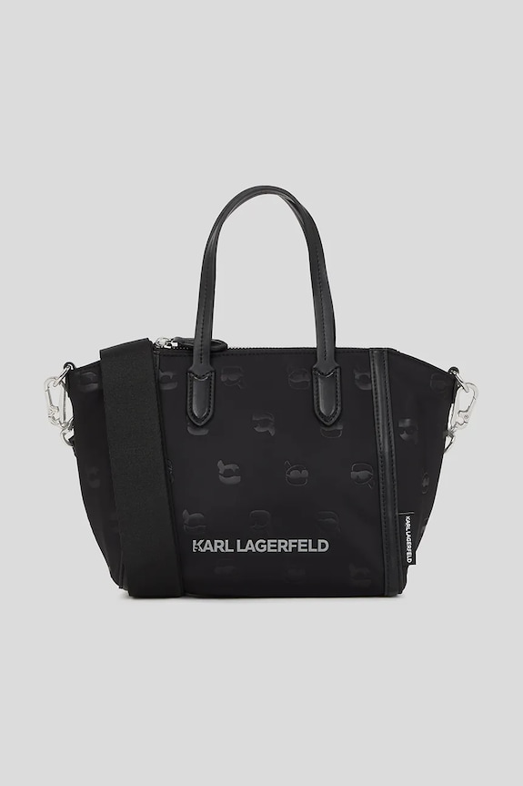 Torbica Karl Lagerfeld Tekstil črna A3W30119