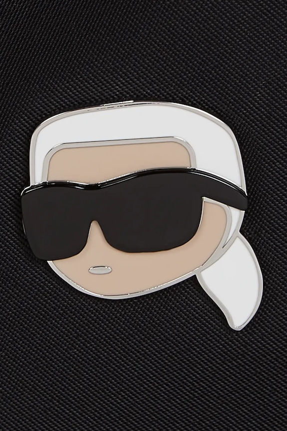 Doplnky Kabelka Karl Lagerfeld IKON NYLON A3W30125 čierna