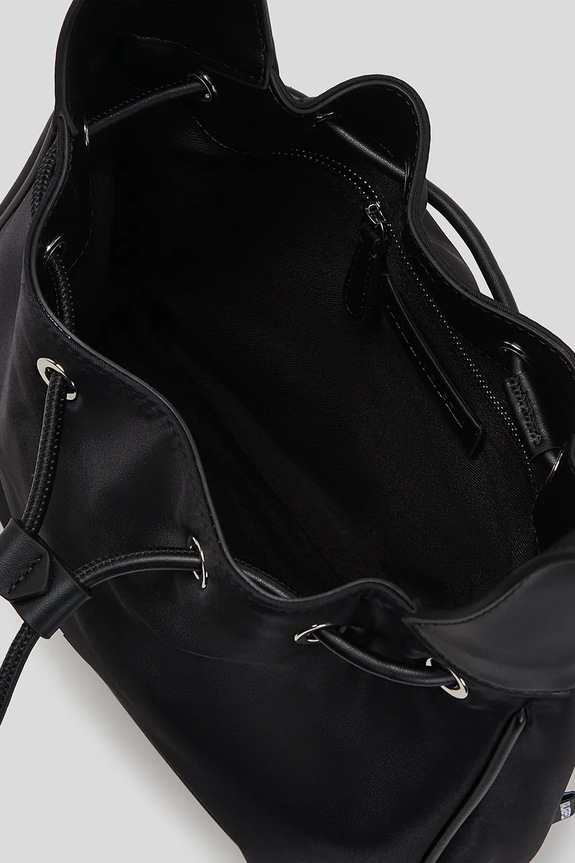 Kabelka Karl Lagerfeld IKON NYLON A3W30125 čierna