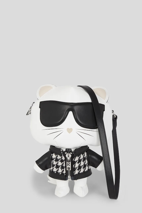 Karl Lagerfeld geantă IKON sintetic alb A3W30187