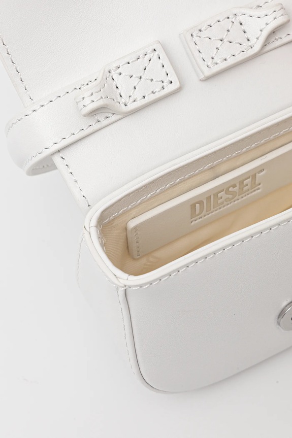 Diesel torebka skórzana 1DR 1DR biały X08709.PR818