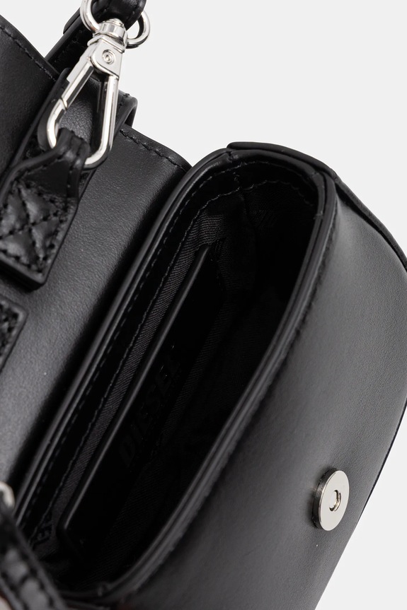 Diesel torebka skórzana 1DR 1DR X08709.PR818 czarny